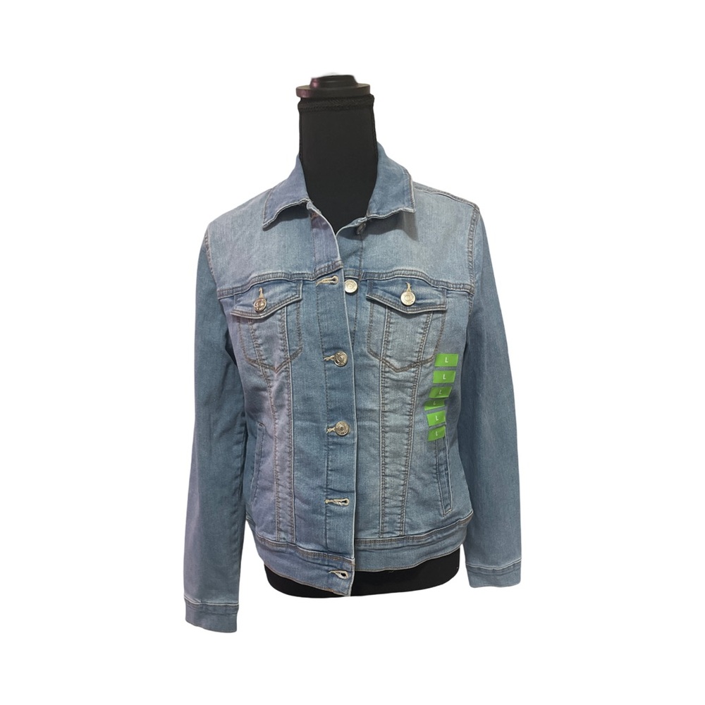 Women’s nine West Jean jacket brand new size large